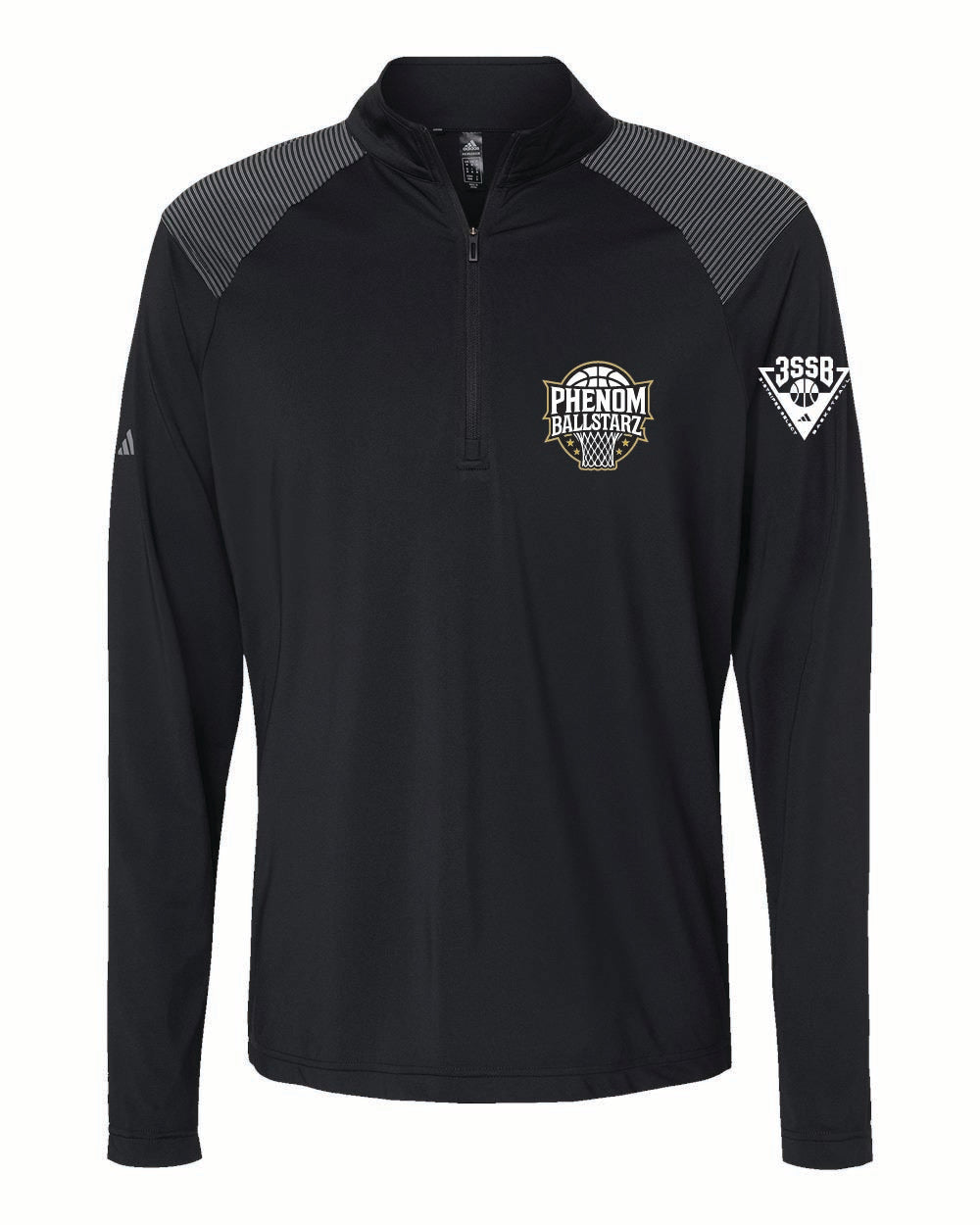 Ballstarz Adidas Ultimate365 Lightweight Shoulder Stripe Quarter-Zip