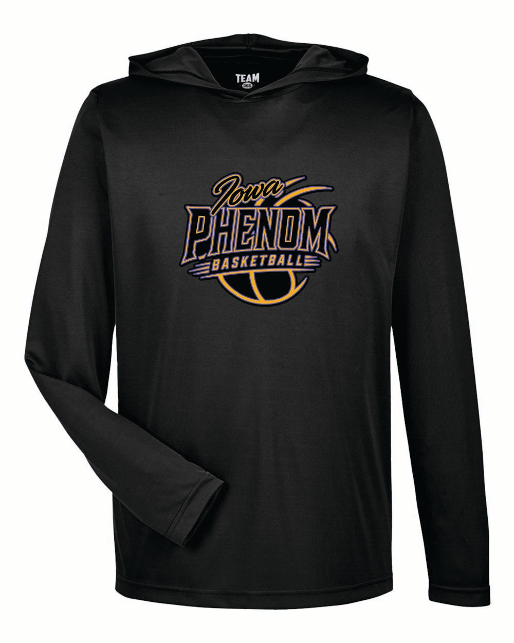 Phenom Light Weight Performance Hooded T-Shirt (Youth and Adult Sizing)