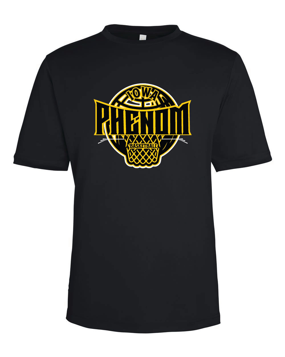 Phenom Short Sleeve Dri Fit Moisture Wicking T-Shirt (Youth & Adult Sizing)