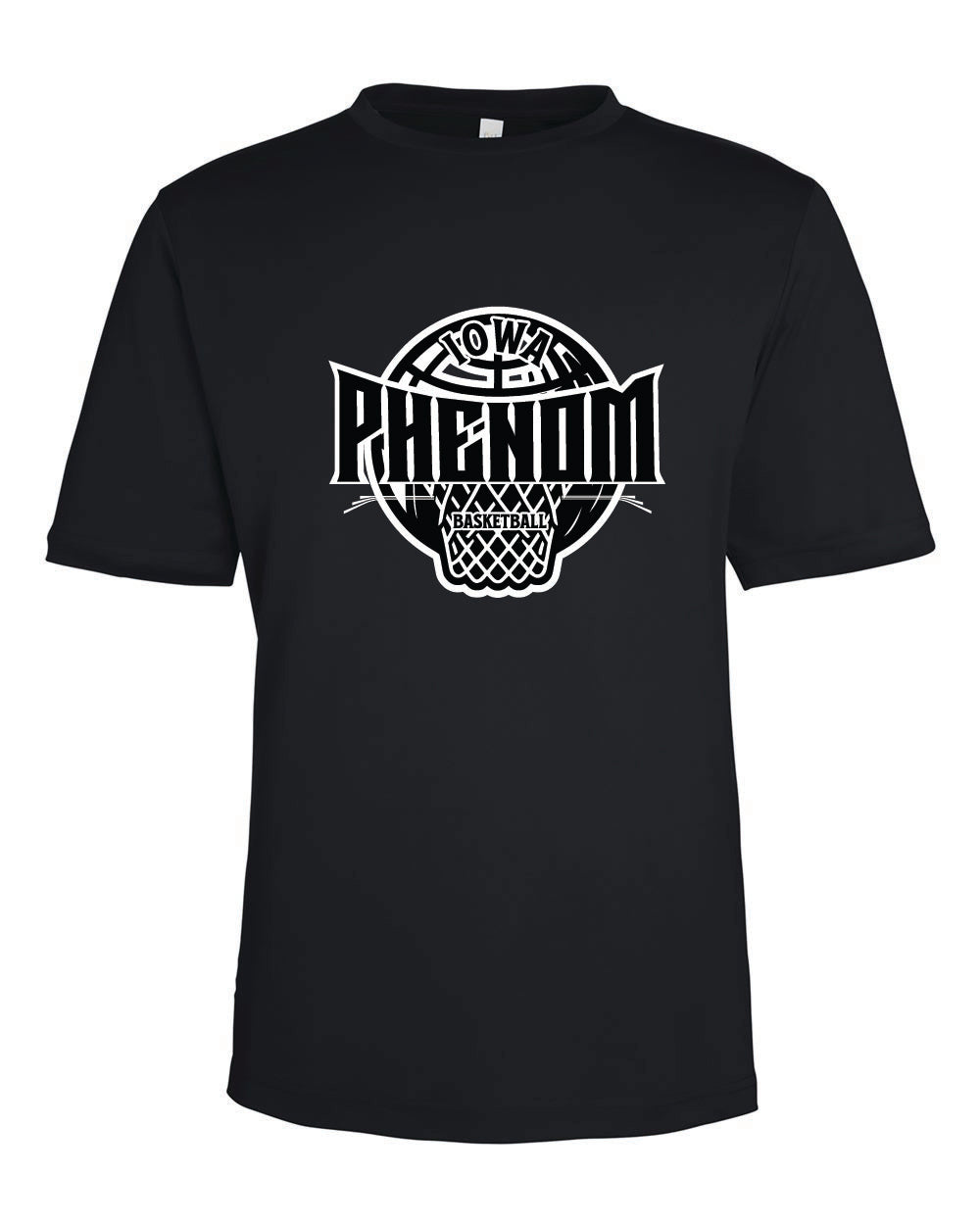 Phenom Short Sleeve Dri Fit Moisture Wicking T-Shirt (Youth & Adult Sizing)
