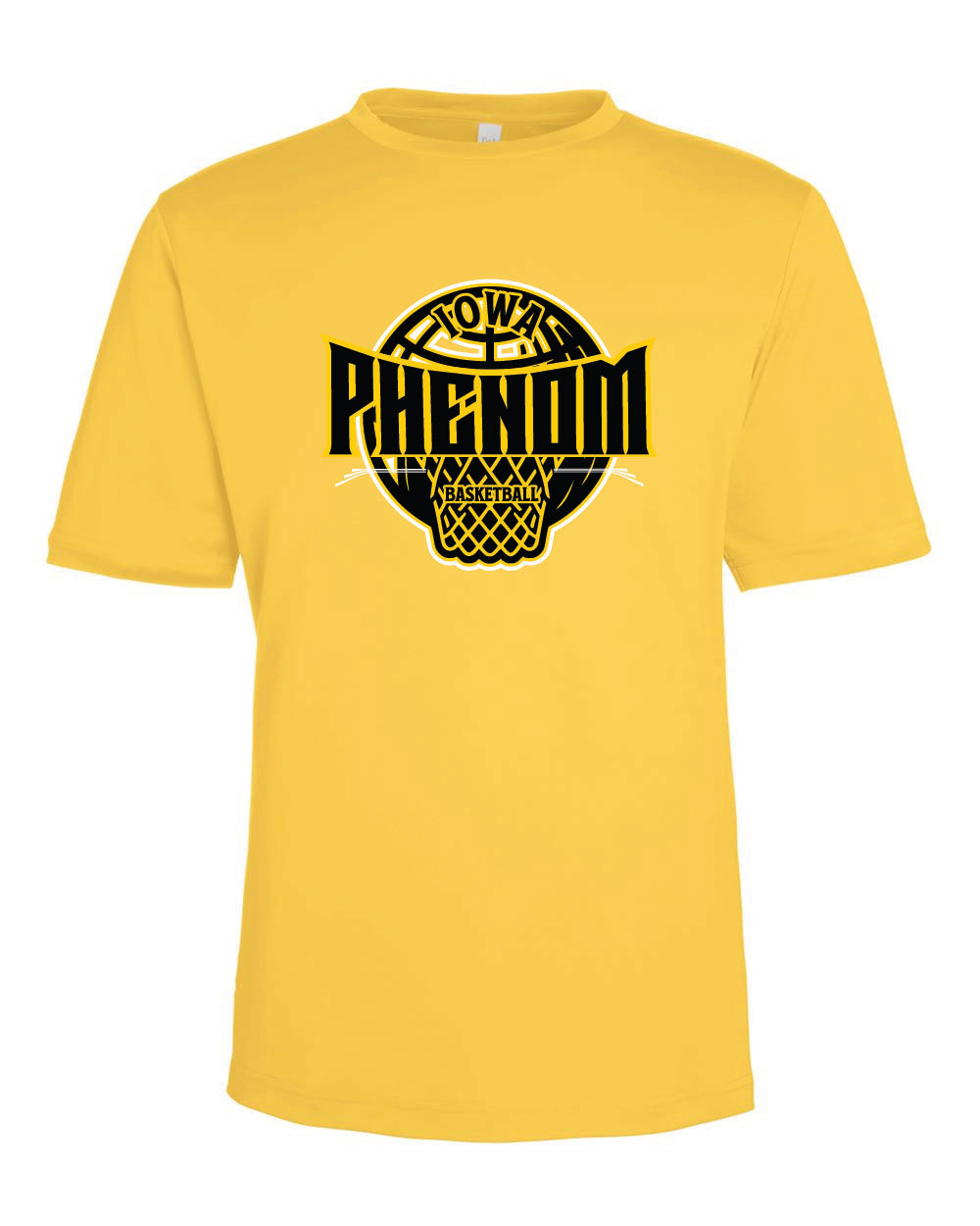 Phenom Short Sleeve Dri Fit Moisture Wicking T-Shirt (Youth & Adult Sizing)