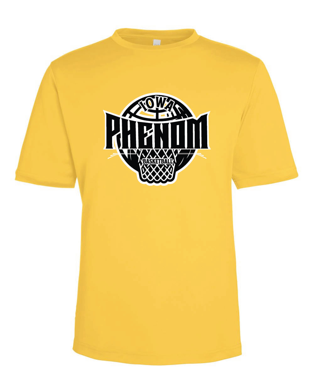Phenom Short Sleeve Dri Fit Moisture Wicking T-Shirt (Youth & Adult Sizing)